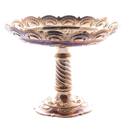 Lot 93 - Victorian silver gilt comport