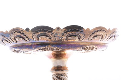Lot 93 - Victorian silver gilt comport