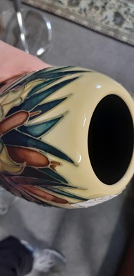 Lot 15 - Rachel Bishop for Moorcroft, a vase in the Lamia design