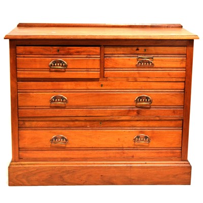 Lot 460A - Victorian walnut chest of drawers