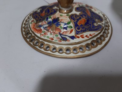 Lot 62 - Bloor Derby pot pourri vase and cover, and collection of 19th century teawares