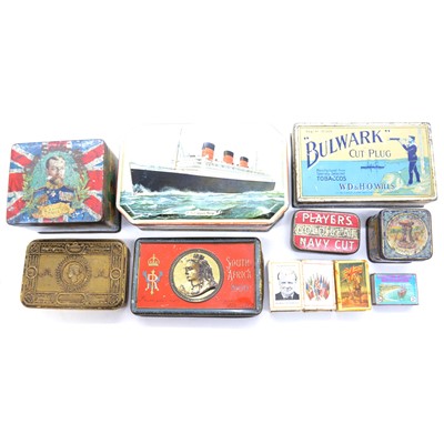 Lot 234 - South Africa 1900 and Christmas 1914 tins and others