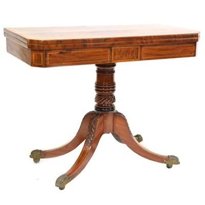 Lot 429 - French Second Empire satinwood and cross-banded 'tricoteuse' games table