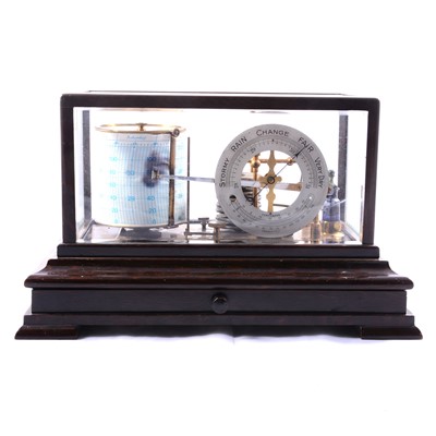 Lot 132A - Table barograph