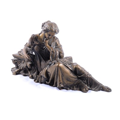 Lot 129 - French Neo-classical style bronze figure