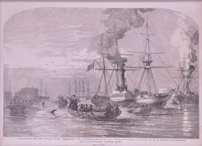 Lot 193 - Four maritime prints from Illustrated London News