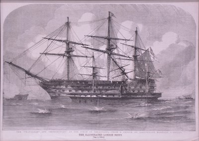 Lot 193 - Four maritime prints from Illustrated London News