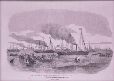 Lot 193 - Four maritime prints from Illustrated London News