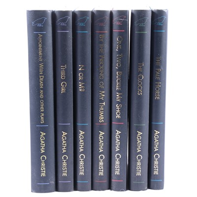 Lot 91 - Four boxes of Agatha Christie books