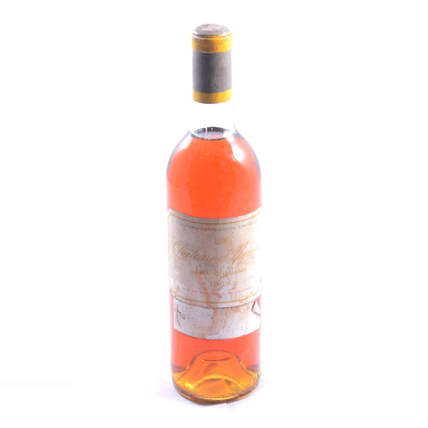 Lot 133 - 1965 Chateau d'Yquem, Sauternes