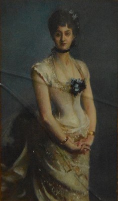 Lot 142 - Manner of Giovanni Boldini, A young lady