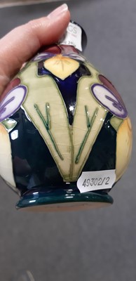 Lot 7 - John Moorcroft for Moorcroft,  a vase in the Heartsease design.