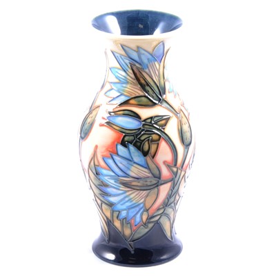 Lot 6 - Debbie Hancock for Moorcroft, a Limited Edition vase in the Samarkand Lily design.