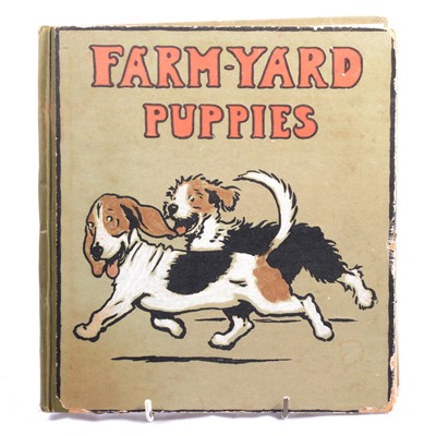 Lot 122 - Cecil Aldin, Farm-Yard Puppies