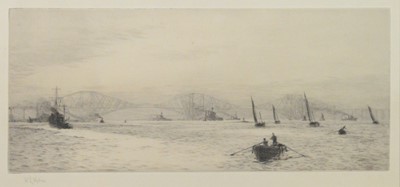 Lot 156 - William Lionel Wyllie, Forth Bridge