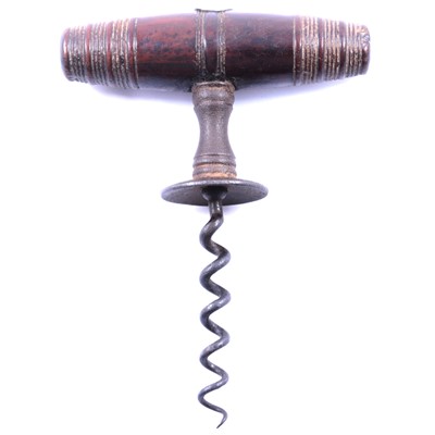Lot 58 - Samuel Henshall Soho Patent corkscrew, Obstando Promoves