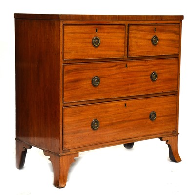 Lot 432 - Victorian mahogany chest of drawers