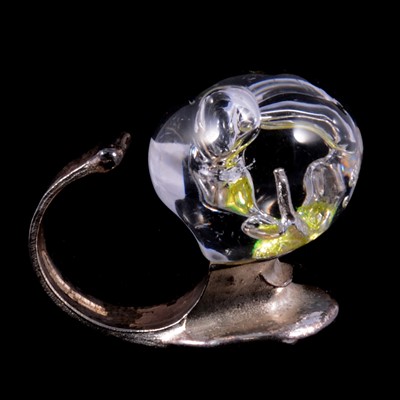 Lot 325 - Bjorn Weckstrom for Lapponia of Finland - The Man in The Cosmos ring.