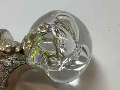 Lot 325 - Bjorn Weckstrom for Lapponia of Finland - The Man in The Cosmos ring.