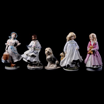 Lot 56 - Ten assorted china figurines