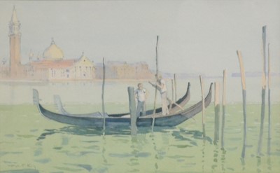 Lot 324 - Robert King, Venice, towards San Giorgio Maggiore