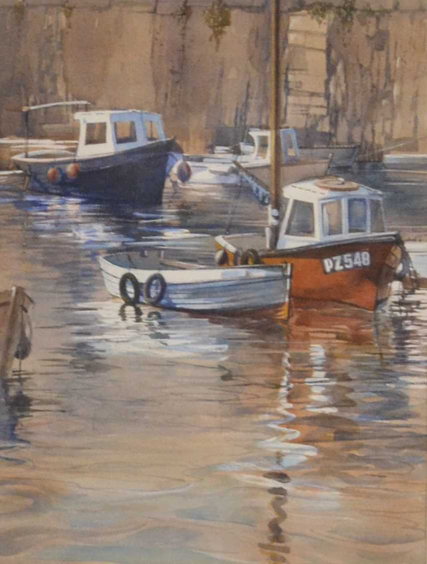 Lot 261 - Tony Matts, Cornish harbour