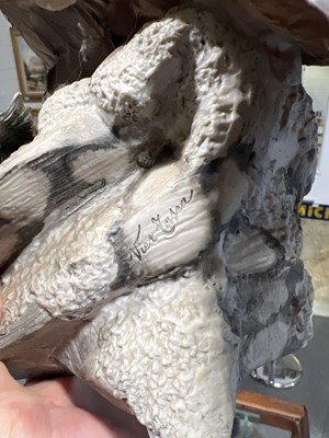 Lot 75 - Capodimonte, a large limited edition model of a fish eagle