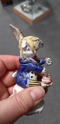 Lot 35 - A collection of seven Peggie Foy 'Alice in Wonderland' figures