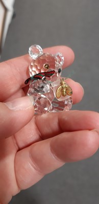 Lot 21 - Four small Swarovski Crystal ornaments