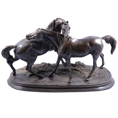 Lot 170 - After P J Mene, group of two horses