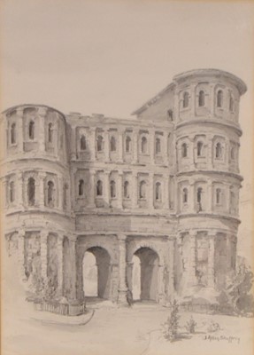 Lot 346 - James Allen Shuffrey, Porta Nigra - Treves, and another ruin in Treves.