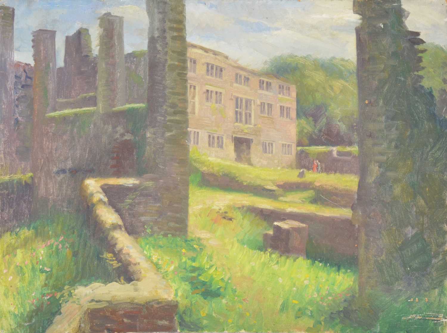 Lot 323 - Leighton Hall Woollatt, Six oil paintings