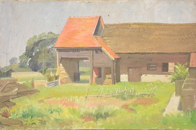 Lot 323 - Leighton Hall Woollatt, Six oil paintings