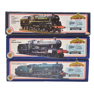 Lot 466 - Three Bachmann OO gauge locomotives, boxed