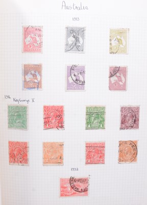 Lot 219 - Stamp album, Victorian British and Commonwealth stamps