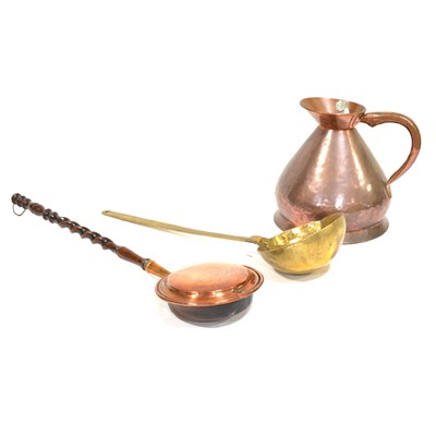 Lot 155 - Collection of copper and brasswares