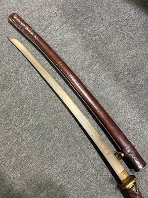 Lot 233 - Japanese sword, WWII