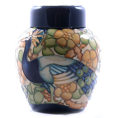 Lot 41 - Nicola Slaney for Moorcroft Pottery, a large 'Blackwell' pattern ginger jar and cover
