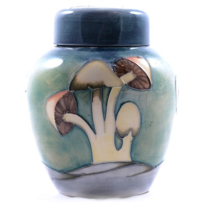Lot 5 - Philip Richardson for Moorcroft Pottery, a large 'Fairy Rings' pattern ginger jar and cover