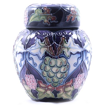Lot 26 - Rachel Bishop for Moorcroft Pottery, a small 'Sonoma' pattern ginger jar and cover