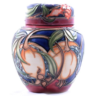 Lot 40 - Rachel Bishop for Moorcroft Pottery, a small 'Plevriana' ginger jar and cover