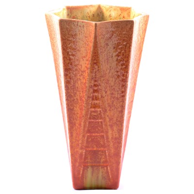 Lot 88 - Crown Ducal Art Deco “Lava” vase