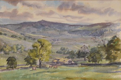 Lot 335 - Angus Bernard Rands, Dales landscape.