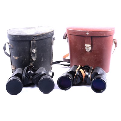 Lot 159 - Two pairs of binoculars.