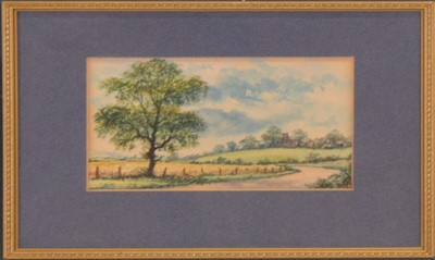 Lot 288 - Colin Vokes, four miniature landscapes