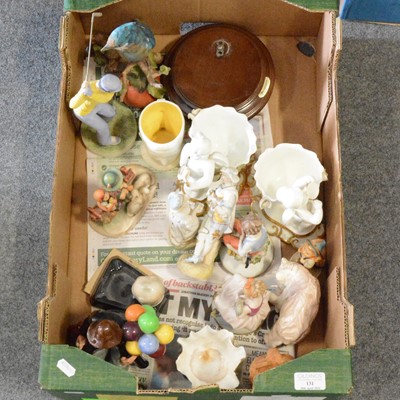 Lot 131 - Collection of assorted ceramic figurines