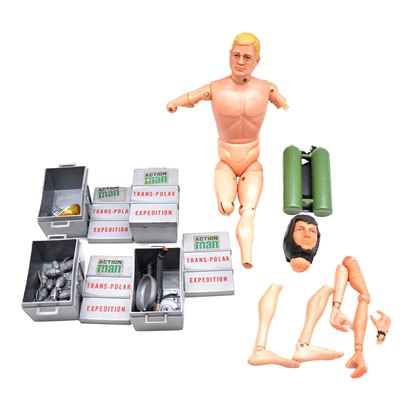 Lot 224 - Action Man 1960s figure, all limbs damaged