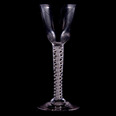 Lot 19 - A late 18th century drinking glass