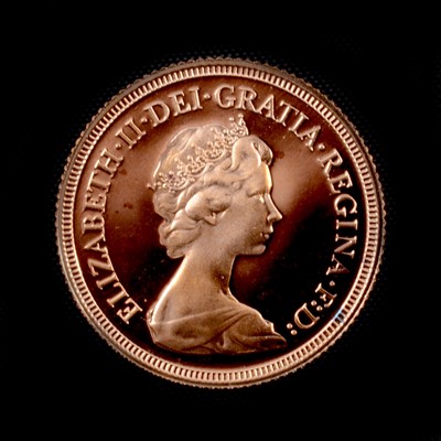 Lot 270 - A Gold Full Sovereign coin, Elizabeth II 1979