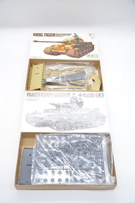 Lot 28 - Seven Tamiya 1/35 scale model kits, boxed